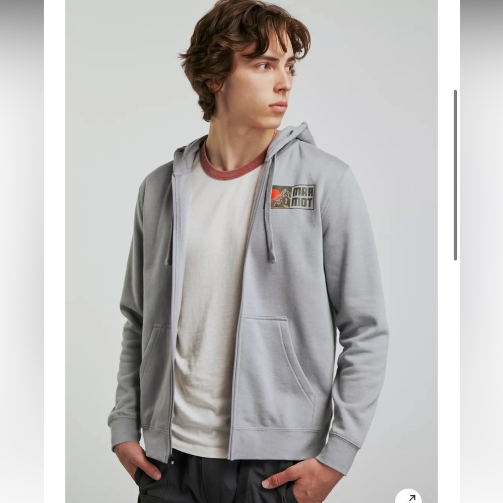 marmot  zip up jacket small